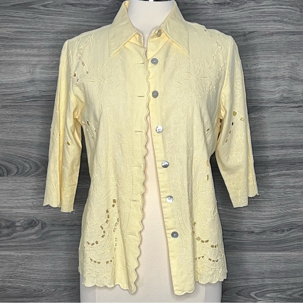 Susan Graver Cardigan Size Small
